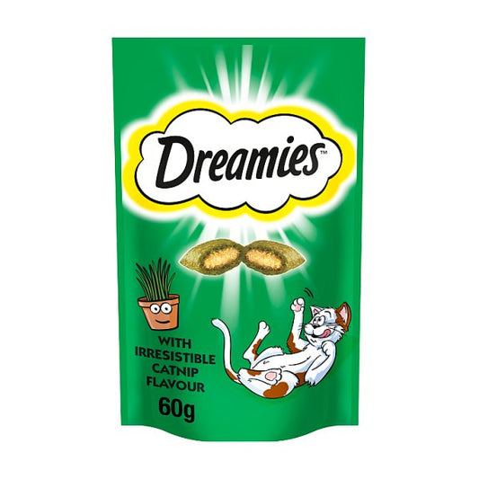 Dreamies Cat Treat Biscuits with Catnip 60g