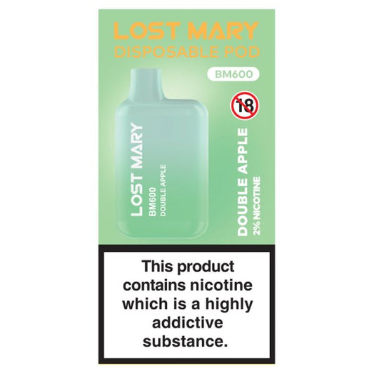 Lost Mary Disposable Pod BM600 Double Apple