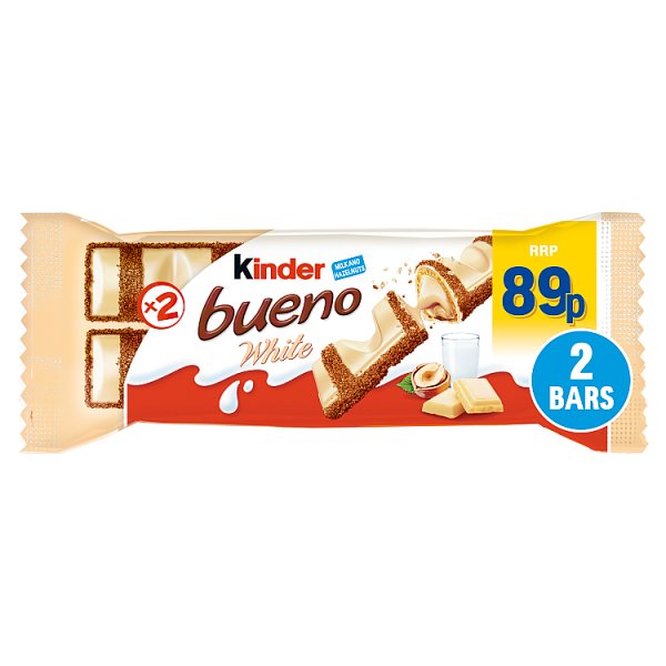 Kinder Bueno White 2 Pieces 39g