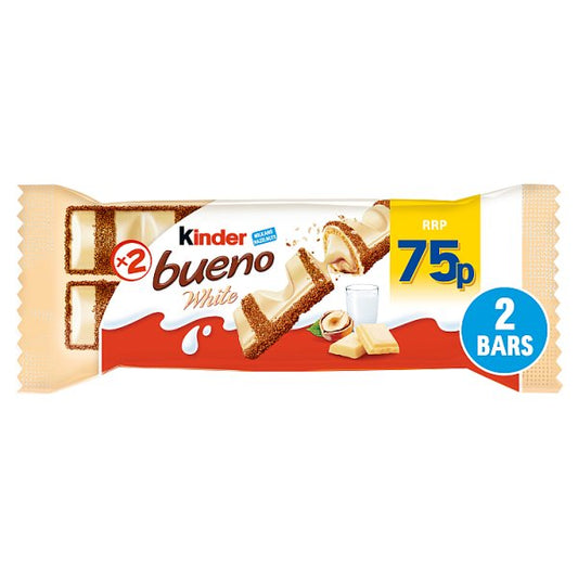 Kinder Bueno White 2 Pieces 39g