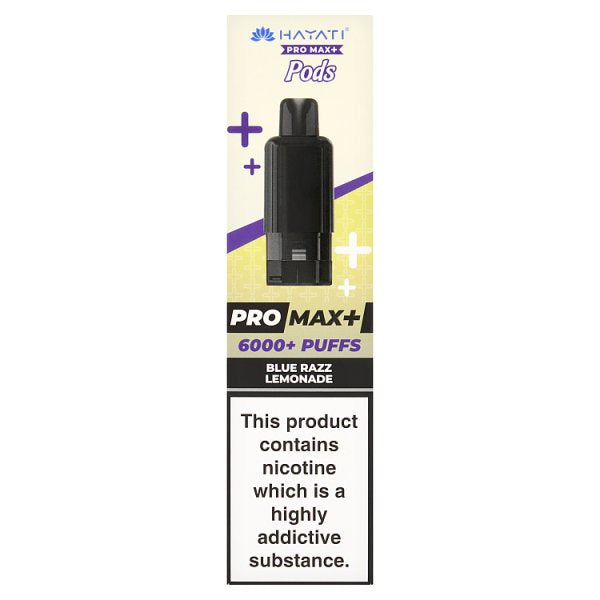 Hayati Pro Max+ Pod Blue Razz Lemonade 6k (Refill)