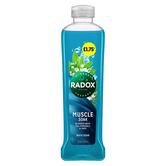 Radox Mineral Therapy Bath Soak Muscle Soak 500ml