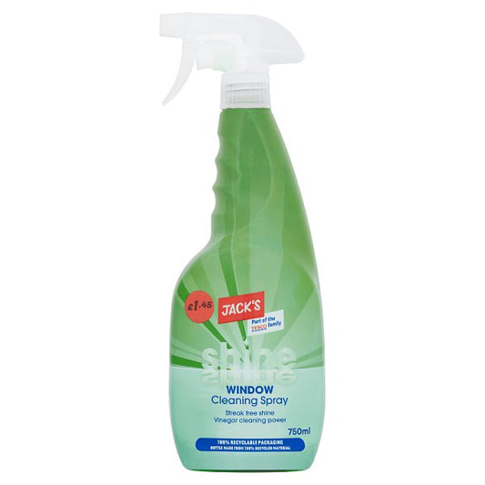 Jack's Shine Window Cleaning Spray 750ml