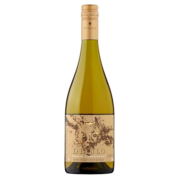Diablo Golden Chardonnay White Wine Chile 75cl