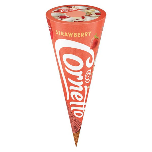 Cornetto Ice Cream Cone Strawberry 120ml