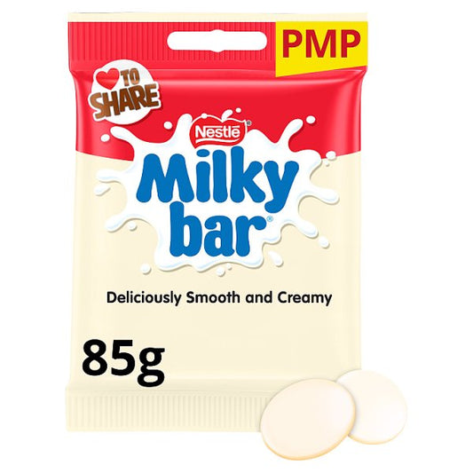 Milkybar Giant Buttons White Chocolate Sharing Bag 85g