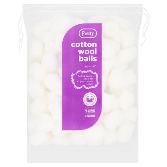 Pretty Cotton Wool Balls 40g