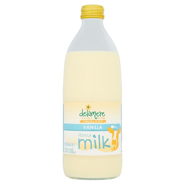 Delamere Dairy Vanilla Flavour Milk 500ml