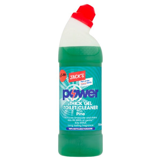 Jack's Power Thick Gel Toilet Cleaner Pine 750ml