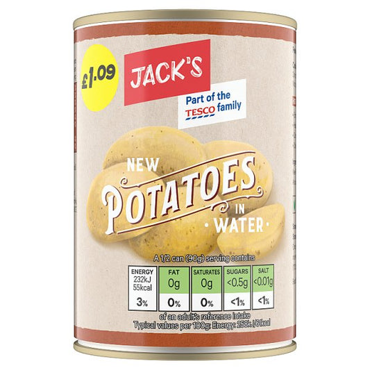 Jack's New Potatoes in Water 300g