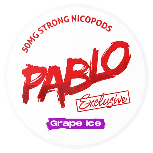 Pablo Grape Ice 50mg Strong Nicopods