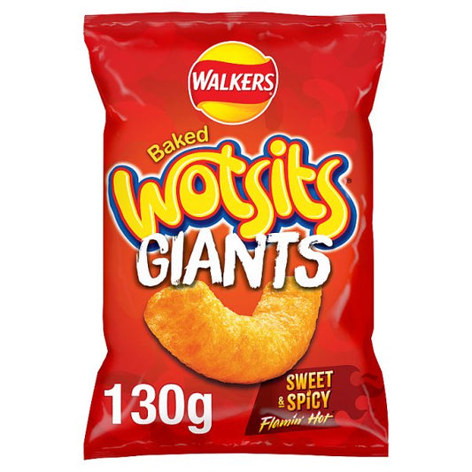 Walkers Wotsits Giants Sweet & Spicy 130g