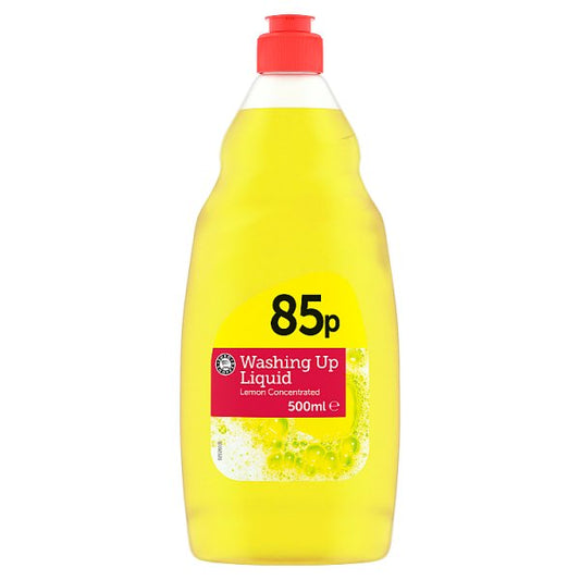 Euro Shopper Lemon Concentrated Washing Up Liquid 500ml
