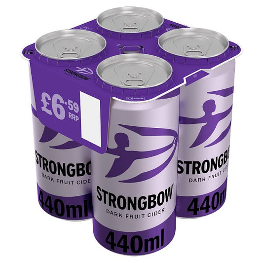 Strongbow Dark Fruit Cider 4x440ml