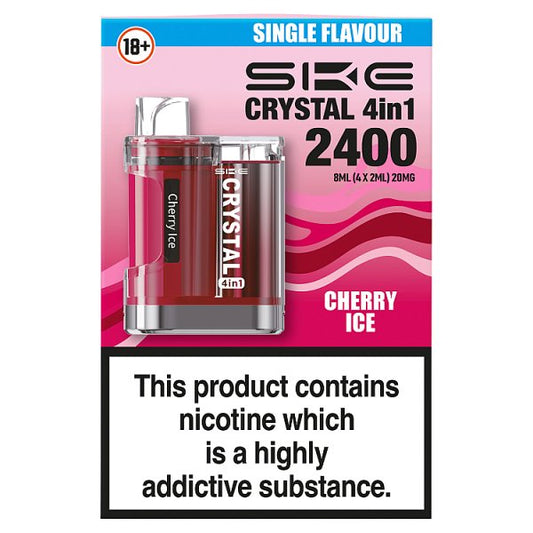 SKE Crystal 4in1 Cherry Ice 4 x 2ml (20mg)