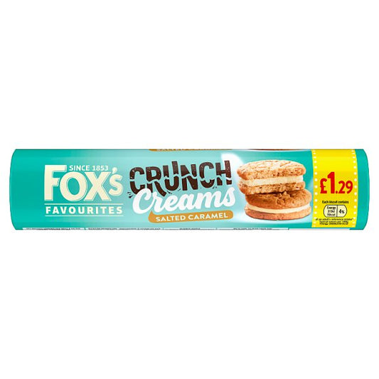 Fox's Salted Caramel Crunch Creams 200g