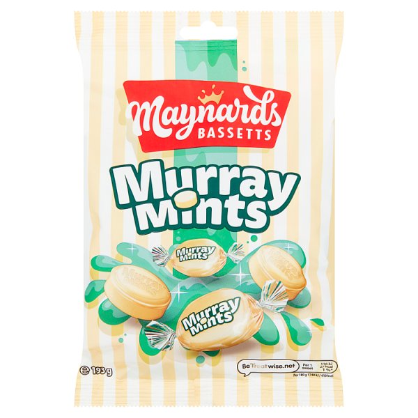 Maynards Bassetts Murray Mints Sweets Bag 193g