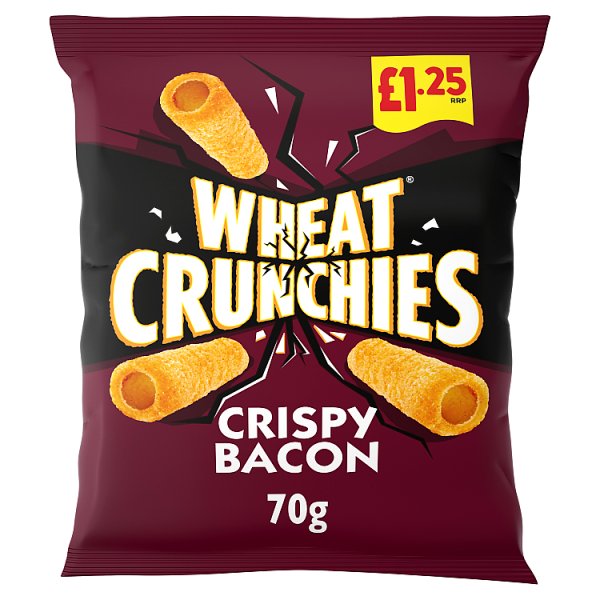 Wheat Crunchies Bacon Crisps 70g