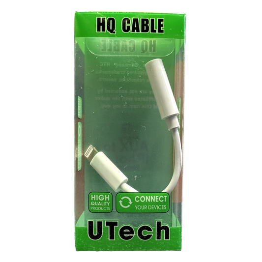 U Tech Aux to iPhone Cable