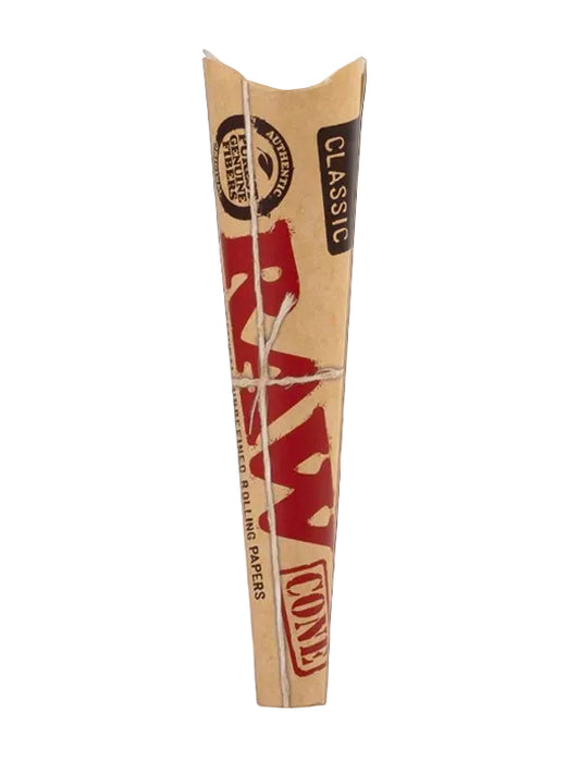 RAW CLASSIC KING SIZE PRE ROLLED CONES 3PK