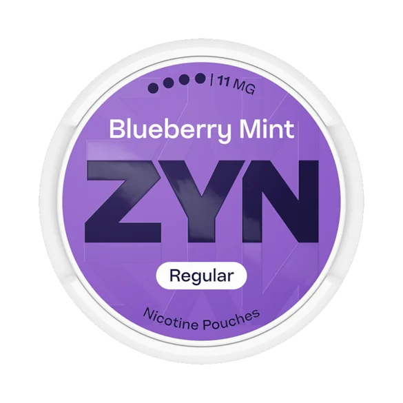 ZYN Regular Blueberry Mint Nicotine Pouches 11mg