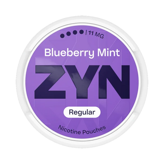 ZYN Regular Blueberry Mint Nicotine Pouches 11mg