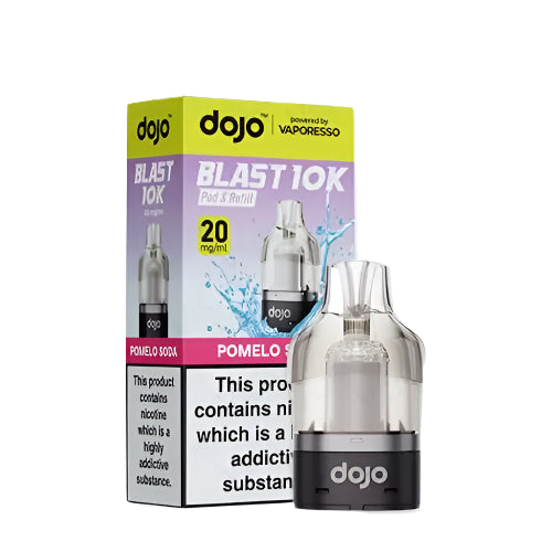 Dojo Blast 10K Prefilled Pod + Refill Container Pomelo Soda